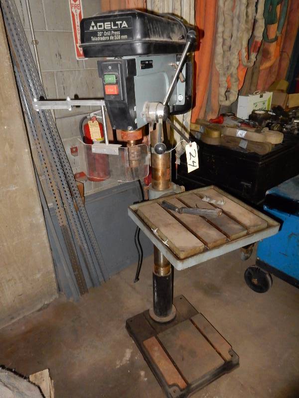 lot 24 image: Delta 20 in Drill Press..Tested and works