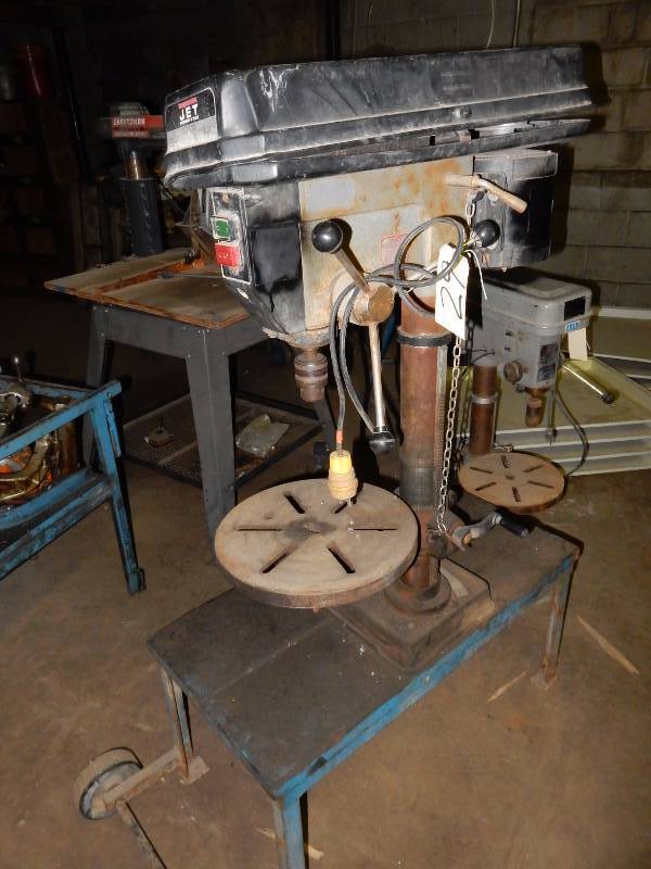 lot 29 image: Jet Drill Press. 12 H.P.. 17in Swing  58 in Chuck