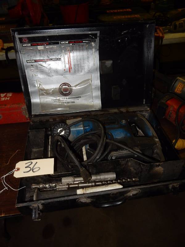 lot 36 image: Machio 5096 Rotary Hammer, Tested and works