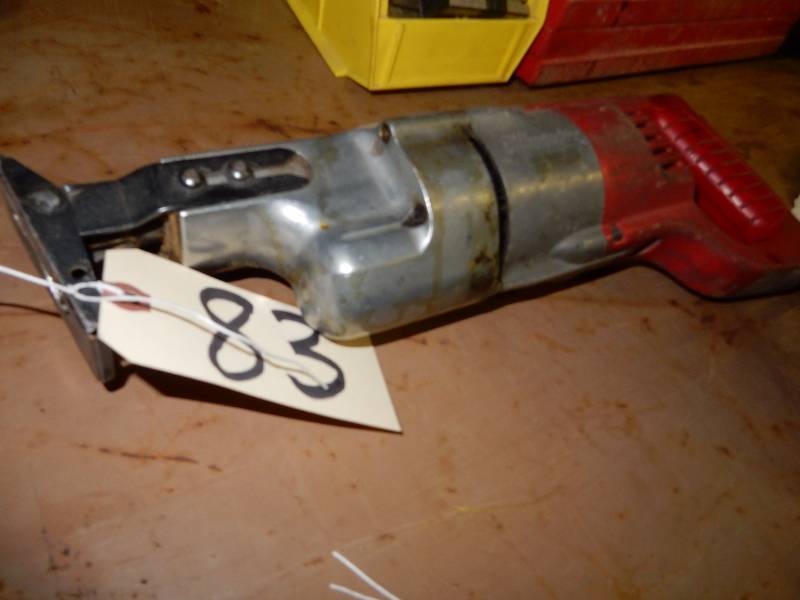 lot 83 image: Milwaukee, Sawzall Tested and works