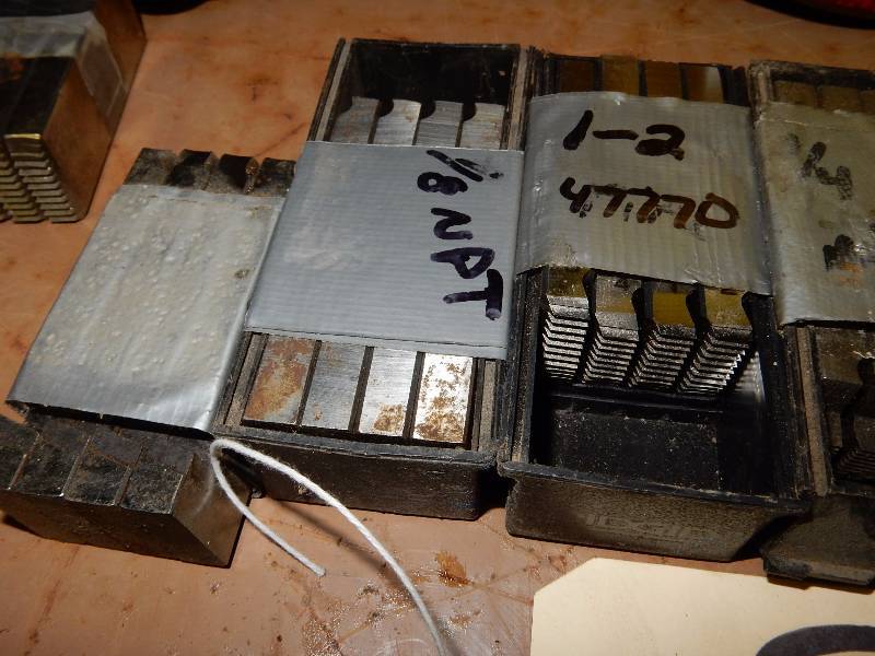 lot 88 image: Pipe Thread Cutting Dies