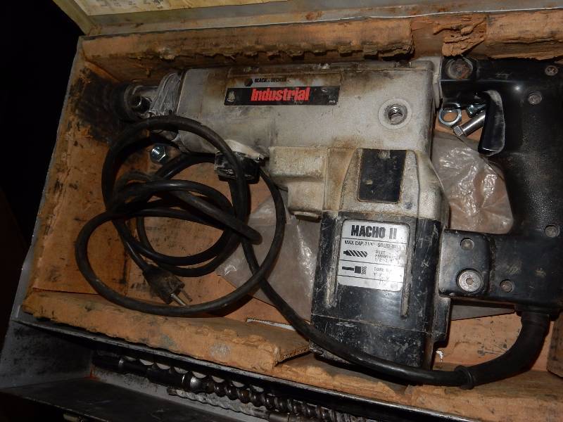 lot 94 image: Black and Decker, Macho II Hammer Drill