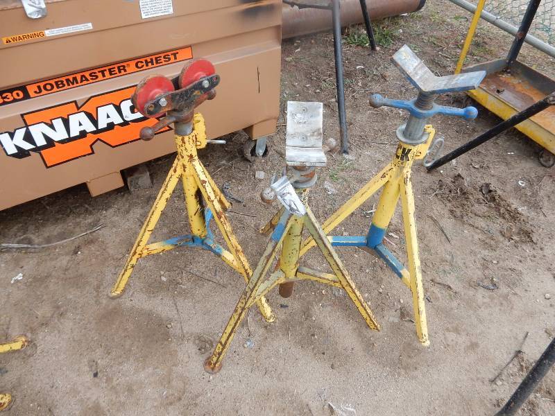 lot 156 image: 3, pipe jack stands