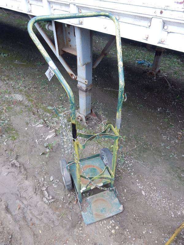 lot 185 image: Single Tank upright cart