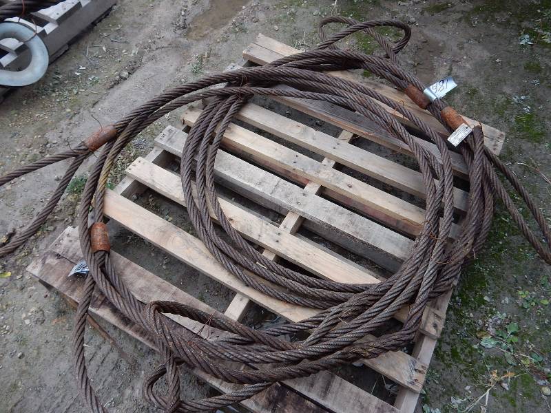 lot 186 image: Olsen Chain and Cable Co.. 20 ft, 9000 lb choker cable