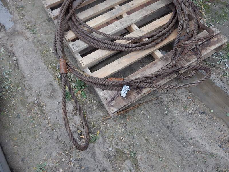 lot 187 image: Olsen Chain and Cable Co.. 20 ft, 9000 lb choker cable