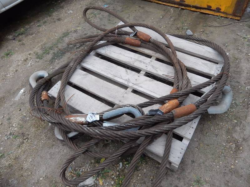 lot 188 image: Olsen Chain and Cable Co.. 20 ft 24000 lb choker cable