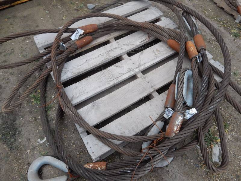 lot 191 image: Olsen Chain and Cable do.. 20 ft, 28000 lb choker cable