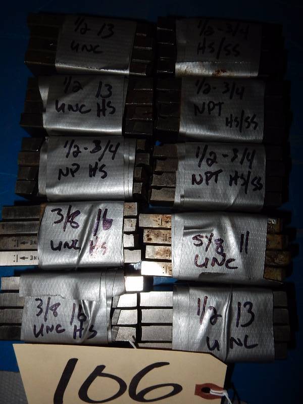 lot 106 image: Pipe Thread Cutting Dies