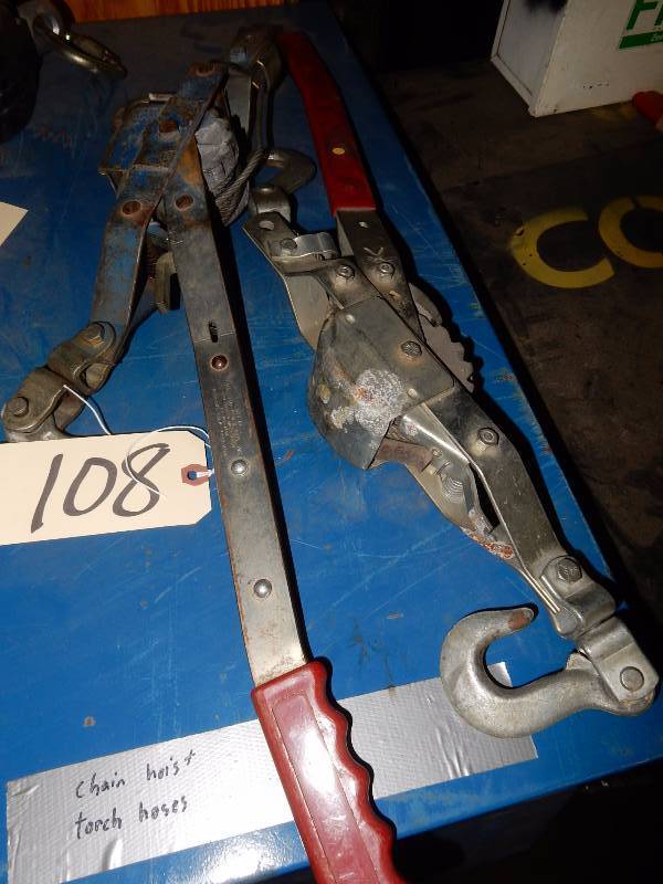 lot 108 image: 2 Ratchet Pullers