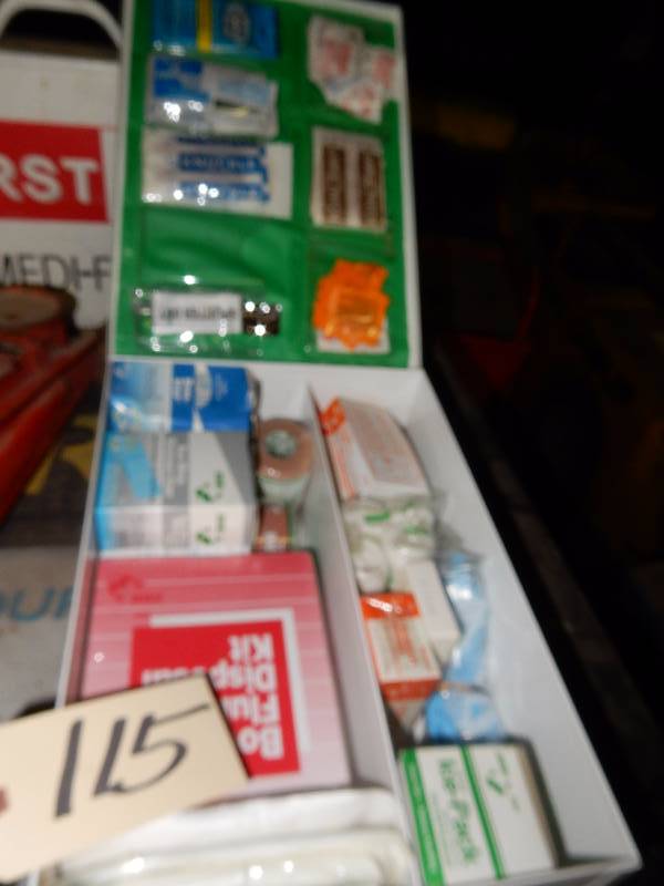 lot 115 image: First Aid Kit