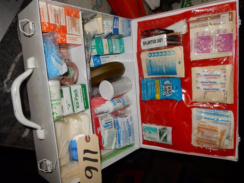 lot 116 image: First Aid Kit