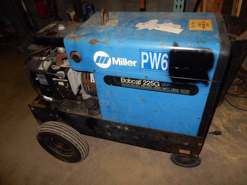 lot 20A image: Miller Bobcat 225 G GeneratorWelder