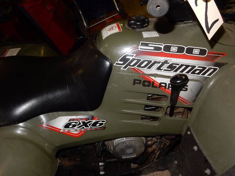 2002 Polaris Sportsman 500  6X6  ON DEMAND, ATV