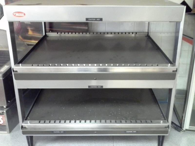 lot 16 image: Hatco Double Shelf Slant Display Warmer