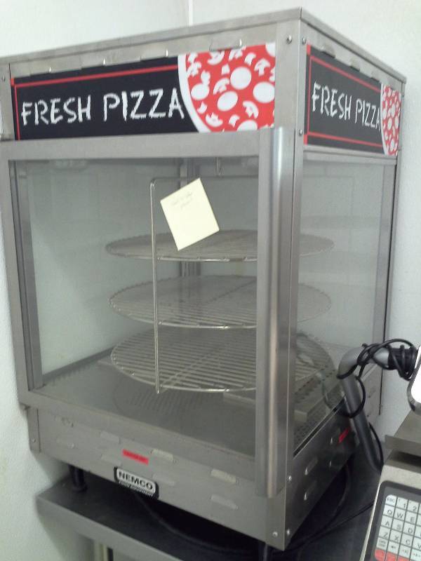 lot 49 image: Nemco pizza holding display cabinet