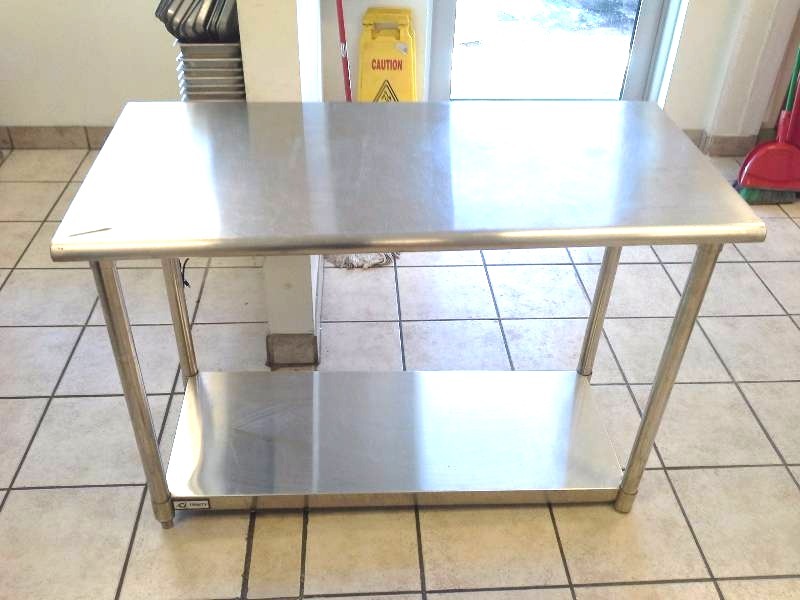 lot 88 image: Stainless Steel NSF Prep Table