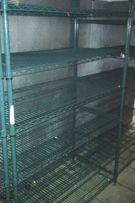 lot 96 image: NSF Wire Rack Shelving