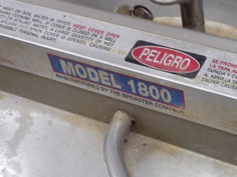 lot 126 image: Broaster Co, electric broaster, model 1800