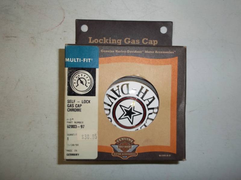 Harley Davidson Self Locking Gas Cap