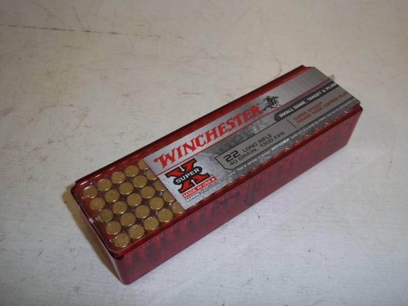 22 Long Rifle Winchester 100 rounds