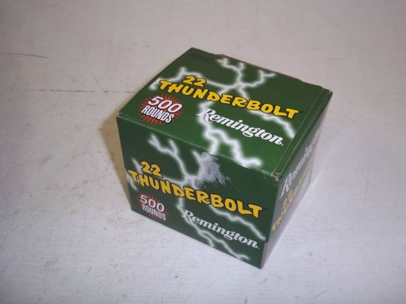 22 Long Rifle Remington Thunderbolt 500 rounds