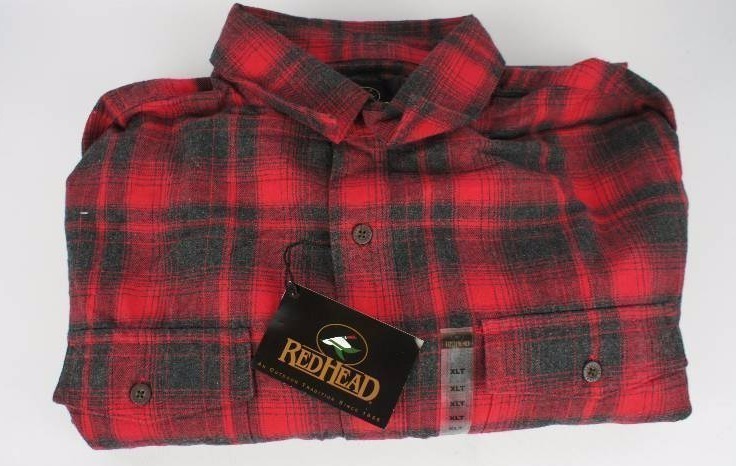 lot 1 image: Redhead Mens Flannel Longsleeve