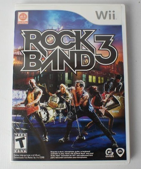 lot 15 image: Wii Rock Band 3