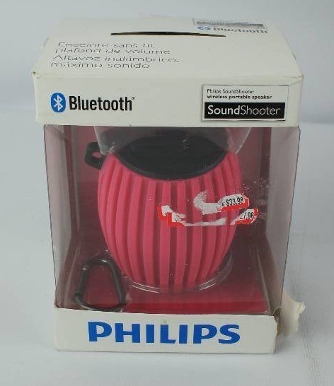 lot 13 image: Philips Blue Tooth Speaker