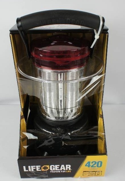 lot 14 image: LifeGear 420 Lumens Lantern