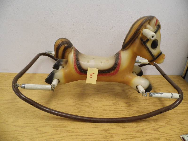 Vintage Bouncing Rocking Horse