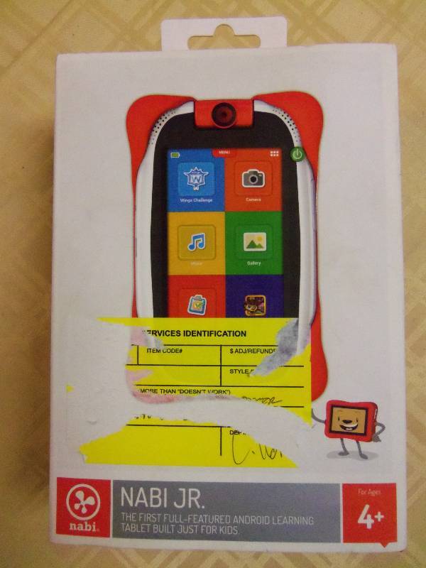 lot 1 image: Nabi Jr 8GB Kids Tablet