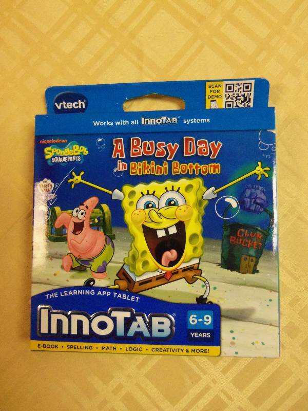 lot 4 image: Vtech InnoTab SpongeBob Game