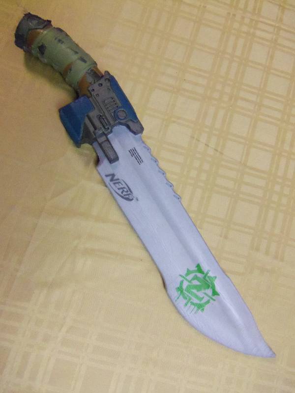 lot 23 image: Nerf Zombie Strike Sword