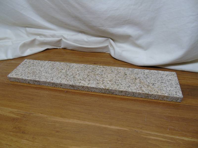 lot 52 image: 20 in. W Granite Vanity Top Sidesplash in Beige