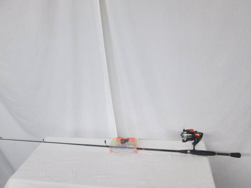 Ready 2 Fish Rod and Reel with 30 PC Multi-Species Tackle Box
