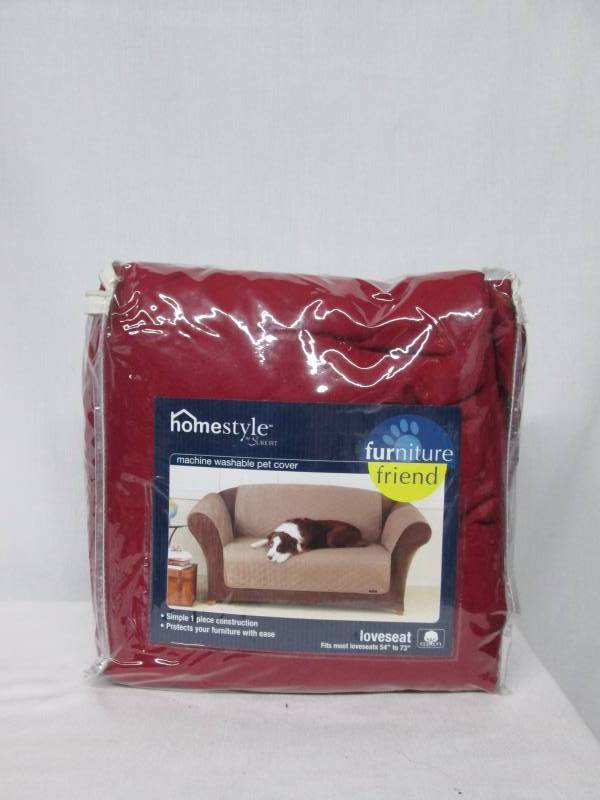 Sure Fit Quilted Duck Pet Loveseat Cover