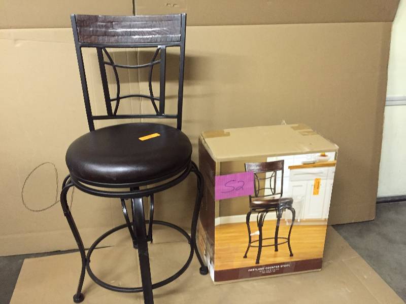 lot 52 image: Lot of 2 Portland Counter Stools