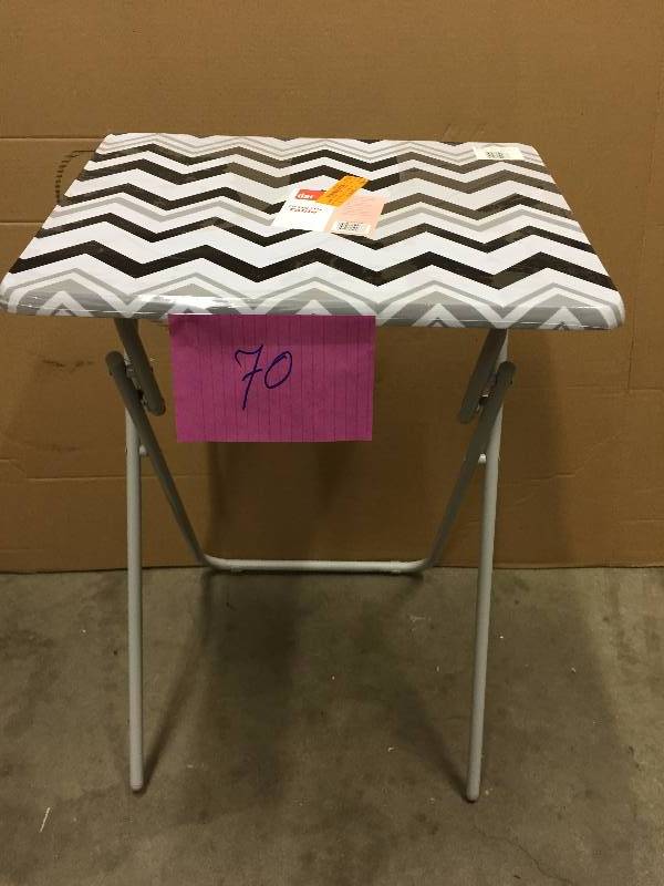 lot 70 image: Folding Tray Table