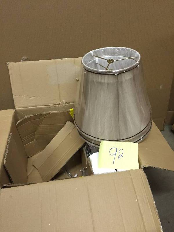 lot 92 image: Kenroy Home 21059MBZ Abbott 2-Pack Table Lamp, Metallic Bronze