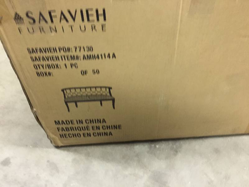 lot 94 image: Safavieh Norma Bench