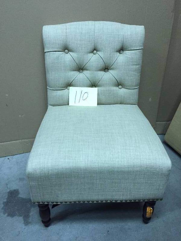 lot 110 image: Madison Park Serena Accent Chair