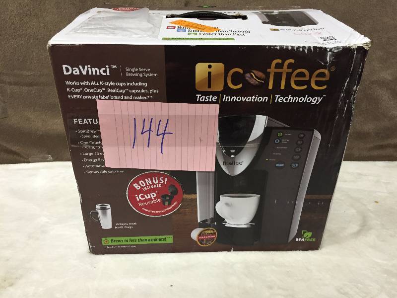 lot 144 image: DaVinci I Coffee Maker