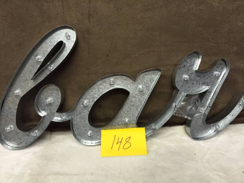 lot 148 image: Bar Lighted Sign