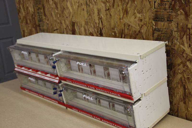 lot 24 image: Drugstore Dispensing Machine with Keys
