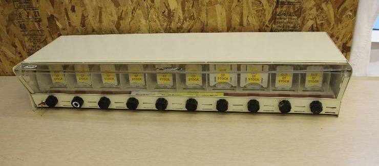 lot 25 image: Drugstore Dispensing Machine with Keys