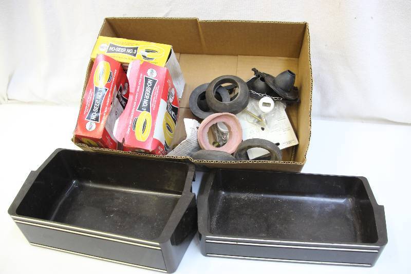 lot 39 image: Toilet Repair Parts & Storage Trays