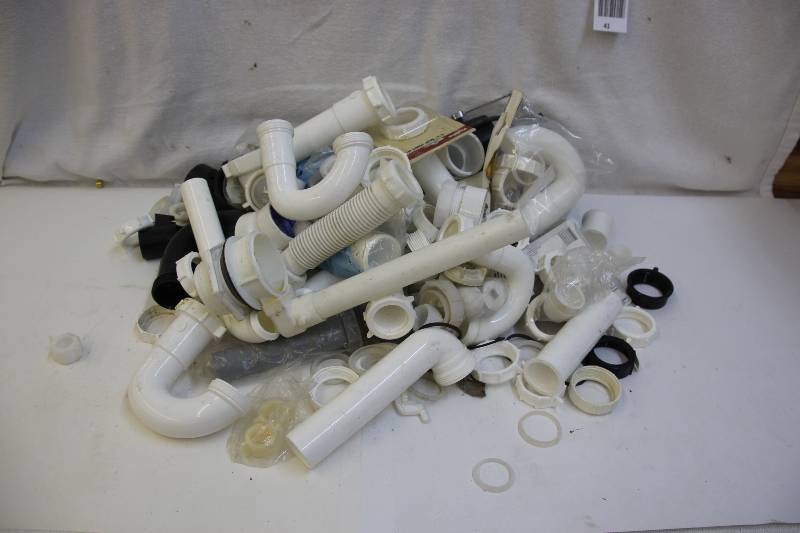 lot 41 image: Plastic Plumbing Parts