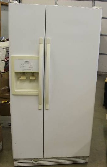 lot 45 image: Estate by Whirlpool Side by Side RefrigeratorFreezer