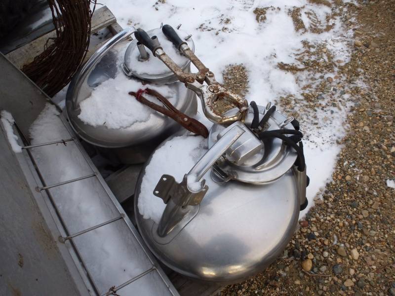 Surge Stainless Steel Milker Buckets